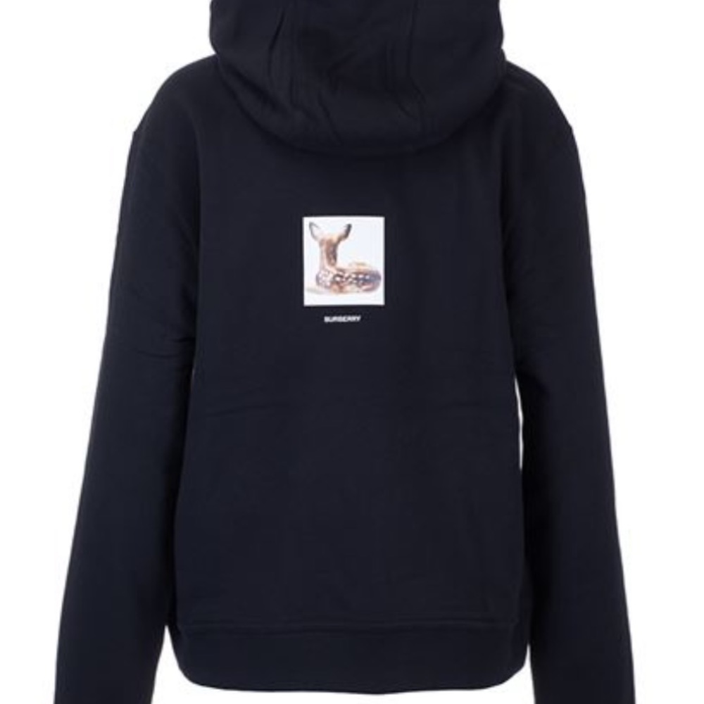 Black Burberry hoodie